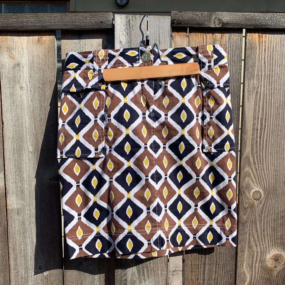 Tory Burch Classic Pattern Skirt